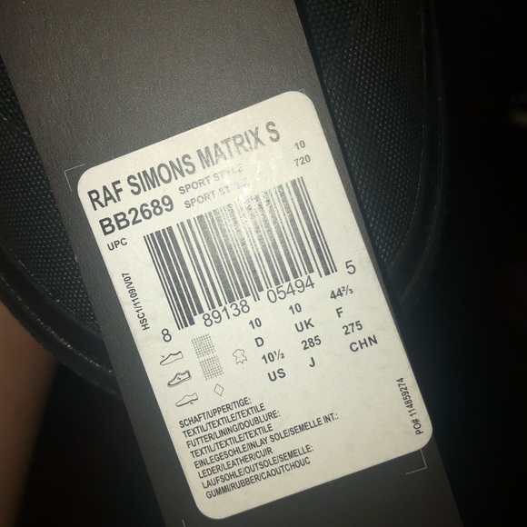 ⭐️Raf Simmons Matrix Spirit H: Auth, RARE⭐️ - Picture 4 of 8